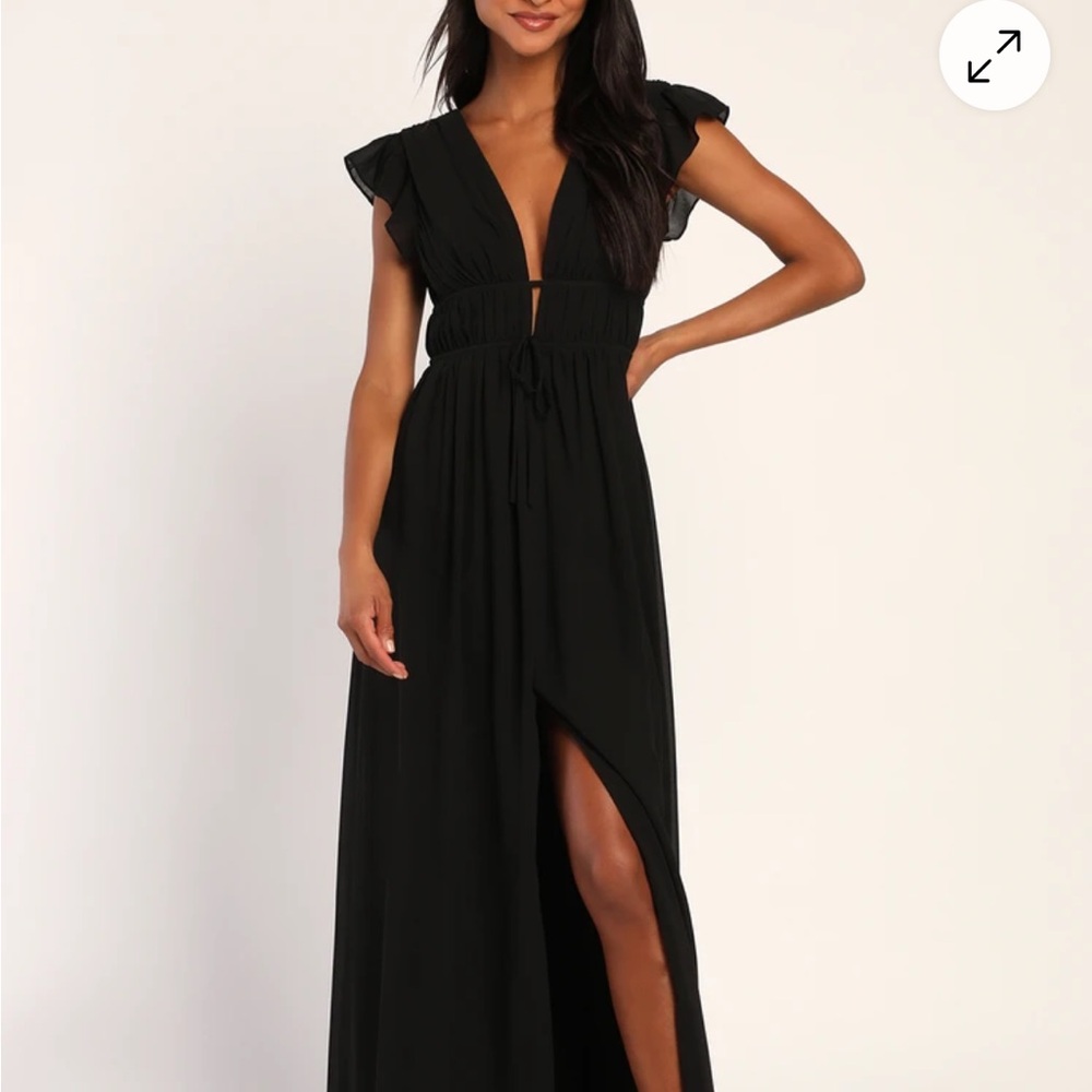 Elegant Black Maxi Dress